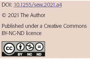 DOI: 10 1255 sew 2021 a4   2021 The Author Published under a Creative Commons BY-NC-ND licence  