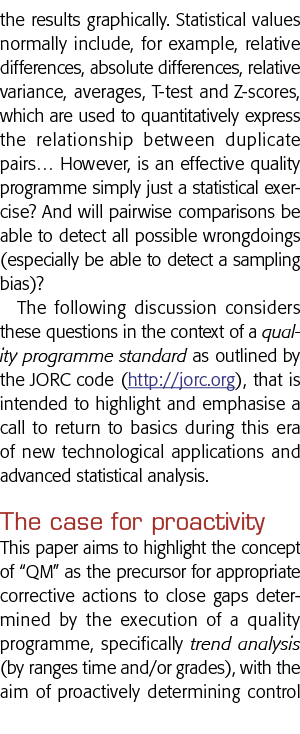 the results graphically  Statistical values normally include, for example, relative differences, absolute differences   