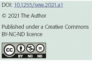 DOI: 10 1255 sew 2021 a1   2021 The Author Published under a Creative Commons BY-NC-ND licence  