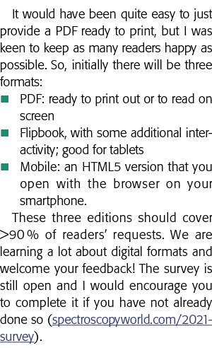 It would have been quite easy to just provide a PDF ready to print, but I was keen to keep as many readers happy as p   