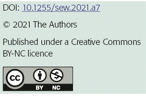 DOI: 10 1255 sew 2021 a7   2021 The Authors Published under a Creative Commons BY-NC licence  