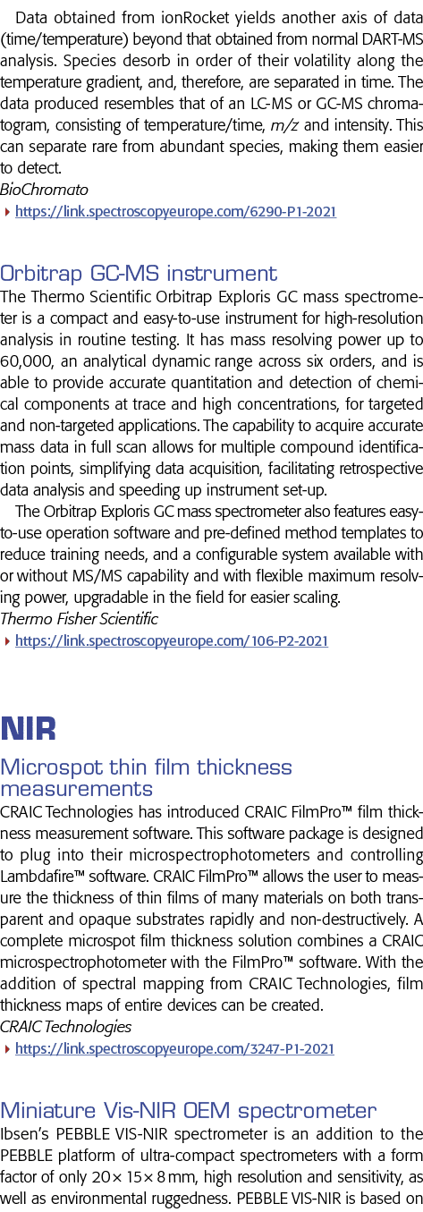 Data obtained from ionRocket yields another axis of data (time temperature) beyond that obtained from normal DART-MS    