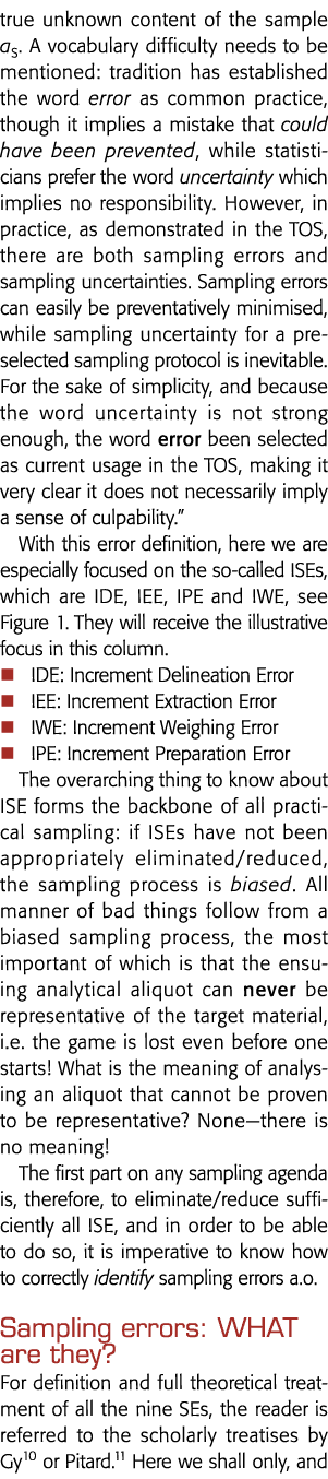 true unknown content of the sample aS  A vocabulary difficulty needs to be mentioned: tradition has established the w   