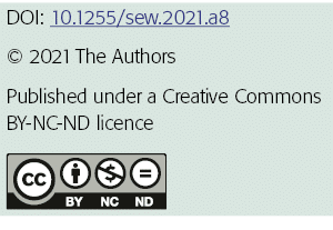 DOI: 10 1255 sew 2021 a8   2021 The Authors Published under a Creative Commons BY-NC-ND licence  