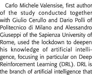 Carlo Michele Valensise, first author of the study conducted together with Giulio Cerullo and Dario Polli of Politecn   