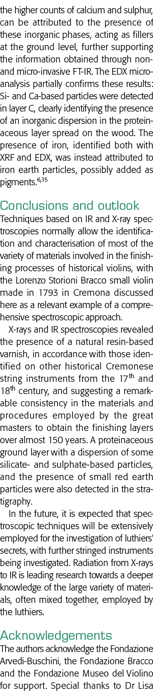 the higher counts of calcium and sulphur, can be attributed to the presence of these inorganic phases, acting as fill   