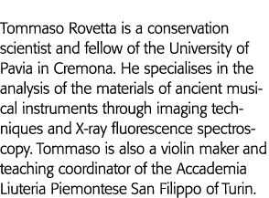 Tommaso Rovetta is a conservation scientist and fellow of the University of Pavia in Cremona  He specialises in the a   