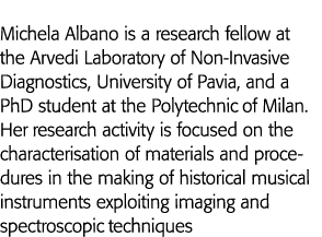 Michela Albano is a research fellow at the Arvedi Laboratory of Non-Invasive Diagnostics, University of Pavia, and a    