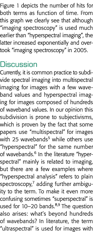 Figure 1 depicts the number of hits for both terms as function of time  From this graph we clearly see that although    