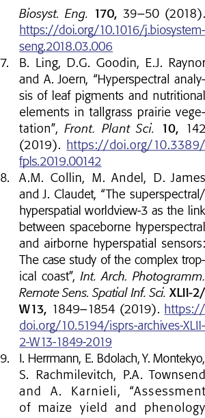 Biosyst  Eng  170, 39 50 (2018)  https:  doi org 10 1016 j biosystemseng 2018 03 006 7  B  Ling, D G  Goodin, E J  Ra   