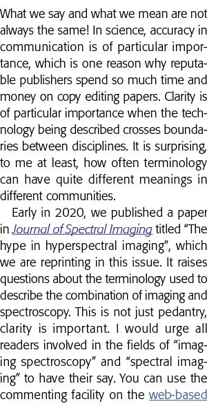  What we say and what we mean are not always the same  In science, accuracy in communication is of particular importa   