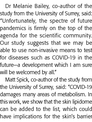 Dr Melanie Bailey, co-author of the study from the University of Surrey, said:  Unfortunately, the spectre of future    