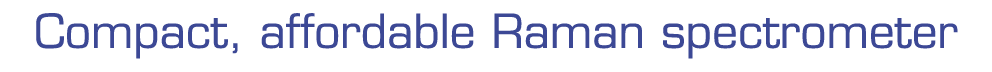 Compact, affordable Raman spectrometer