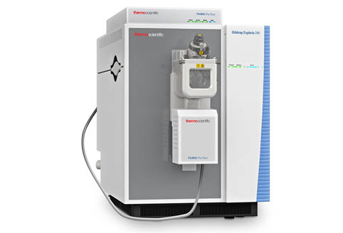 Thermo Scientific FAIMS Pro Duo interface with Thermo Scientific Orbitrap Exploris 240 mass spectrometer