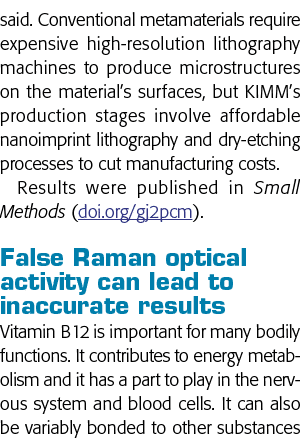 said  Conventional metamaterials require expensive high-resolution lithography machines to produce microstructures on   