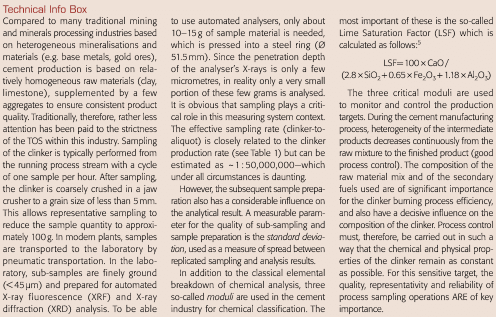 Technical Info Box Compared to many traditional mining and minerals processing industries based on heterogeneous mine   