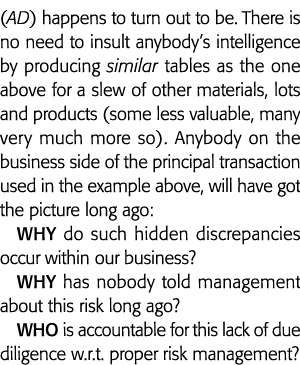 (AD) happens to turn out to be  There is no need to insult anybody s intelligence by producing similar tables as the    