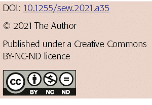 DOI: 10 1255 sew 2021 a35   2021 The Author Published under a Creative Commons BY-NC-ND licence  