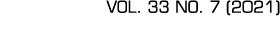  VOL  33 NO  7 (2021)