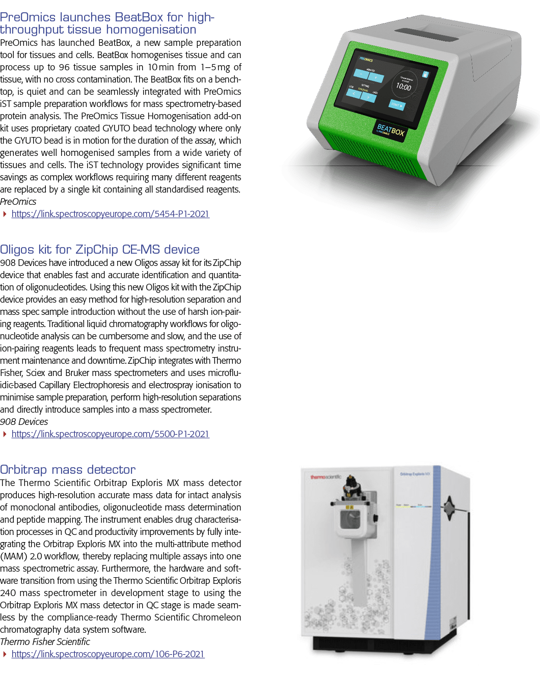 PreOmics launches BeatBox for high-throughput tissue homogenisation PreOmics has launched BeatBox, a new sample prepa   