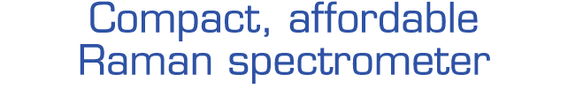 Compact, affordable Raman spectrometer