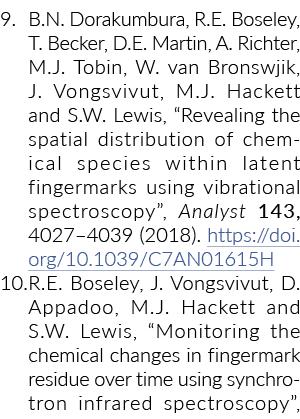 9  B N  Dorakumbura, R E  Boseley, T  Becker, D E  Martin, A  Richter, M J  Tobin, W  van Bronswjik, J  Vongsvivut, M   