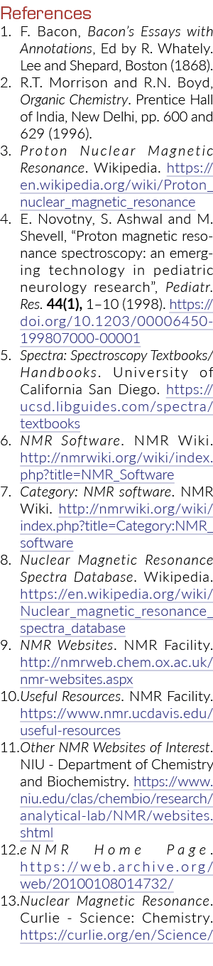 References 1  F  Bacon, Bacon s Essays with Annotations, Ed by R  Whately  Lee and Shepard, Boston (1868)  2  R T  Mo   