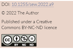 DOI: 10 1255 sew 2022 a9   2022 The Author Published under a Creative  Commons BY-NC-ND licence  