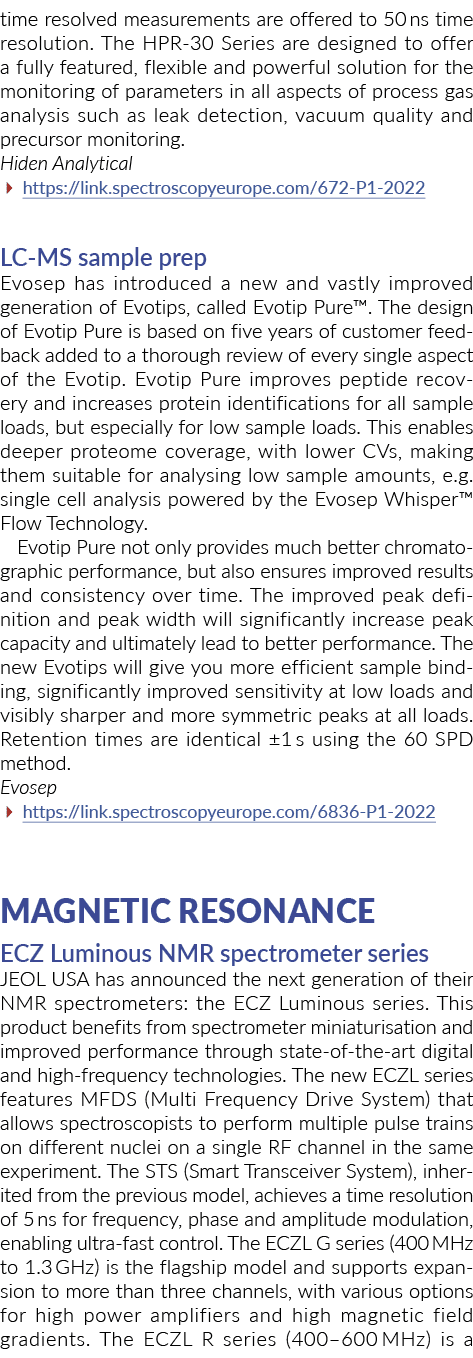 time resolved measurements are offered to 50 ns time resolution  The HPR-30 Series are designed to offer a fully feat   