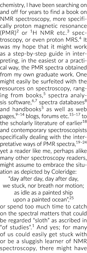 chemistry, I have been searching on and off for years to find a book on NMR spectroscopy, more specifically proton ma   