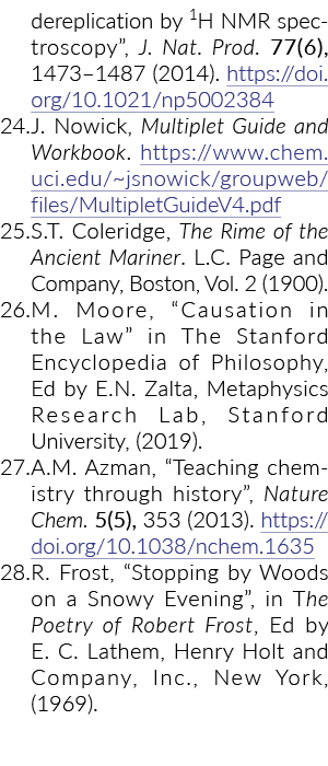 dereplication by 1H NMR spectroscopy , J  Nat  Prod  77(6), 1473 1487 (2014)  https:  doi org 10 1021 np5002384 24  J   