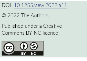 DOI: 10 1255 sew 2022 a11   2022 The Authors Published under a Creative  Commons BY-NC licence  