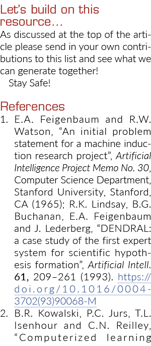 Let s build on this resource  As discussed at the top of the article please send in your own contributions to this li   