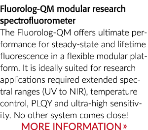 Fluorolog-QM modular research spectrofluorometer The Fluorolog-QM offers ultimate performance for steady-state and li   