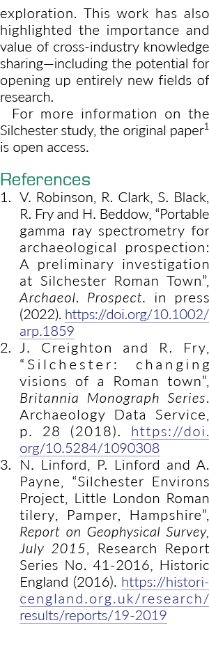 exploration. This work has also highlighted the importance and value of cross-industry knowledge sharing—including th...