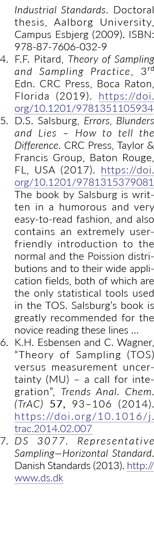 Industrial Standards. Doctoral thesis, Aalborg University, Campus Esbjerg (2009). ISBN: 978-87-7606-032-9 4. F.F. Pit...