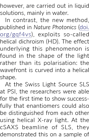 however, are carried out in liquid solutions, mainly in water. In contrast, the new method, published in Nature Photo...