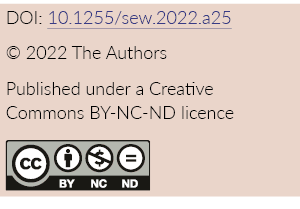 DOI: 10.1255/sew.2022.a25 © 2022 The Authors Published under a Creative ­Commons BY NC ND licence ￼