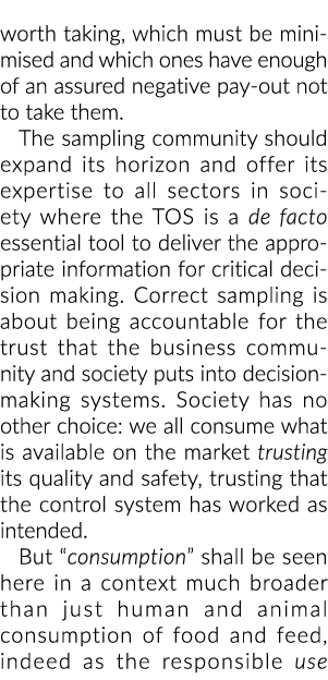 worth taking, which must be minimised and which ones have enough of an assured negative pay out not to take them. The...