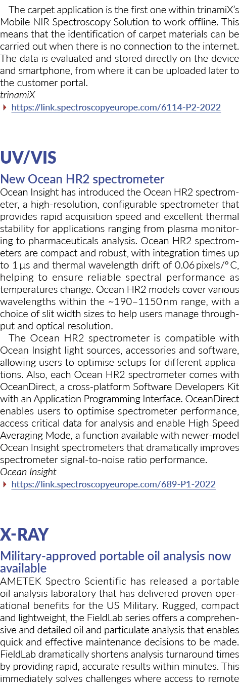 The carpet application is the first one within trinamiX’s Mobile NIR Spectroscopy Solution to work offline. This mean...