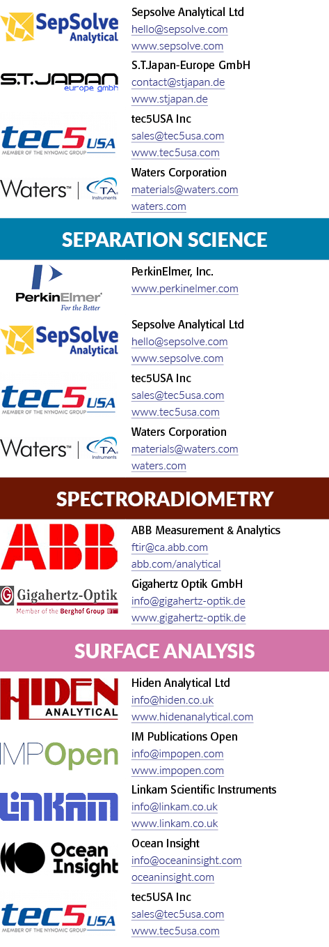 [object Rectangle],Sepsolve Analytical Ltd hello@sepsolve.com www.sepsolve.com,[object Rectangle],S.T.Japan Europe Gm...
