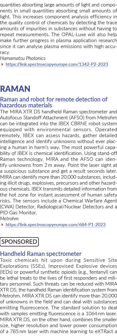 quantities absorbing large amounts of light and components in small quantities absorbing small amounts of light. This...