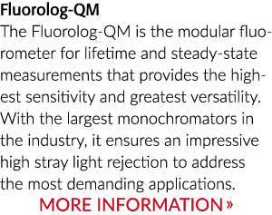 Fluorolog QM The Fluorolog QM is the modular fluorometer for lifetime and steady state measurements that provides the...