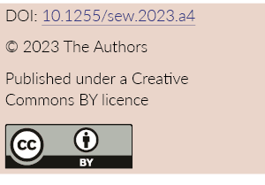DOI: 10.1255/sew.2023.a4 © 2023 The Authors Published under a Creative ­Commons BY licence ￼