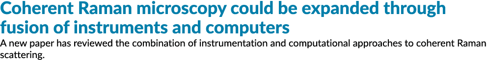 Coherent Raman microscopy could be expanded through fusion of instruments and computers A new paper has reviewed the ...