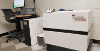 Photo of a modernised EM360 NMR spectrometer