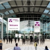View of the entrance to analytica virtual